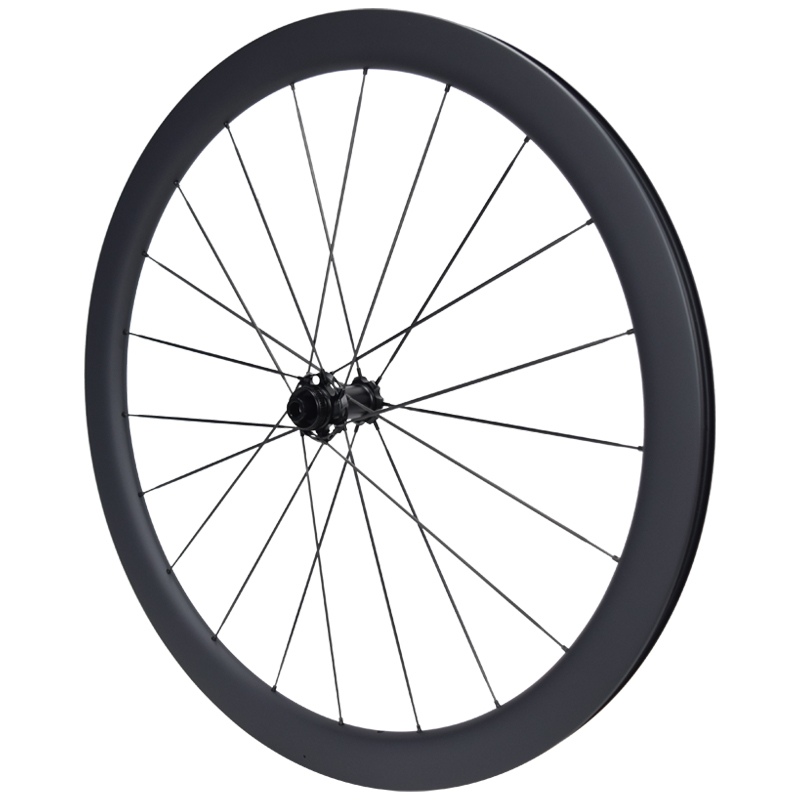 Carbon spoke road wheels