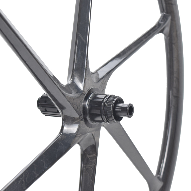 Carbon 6-spoke wheel
