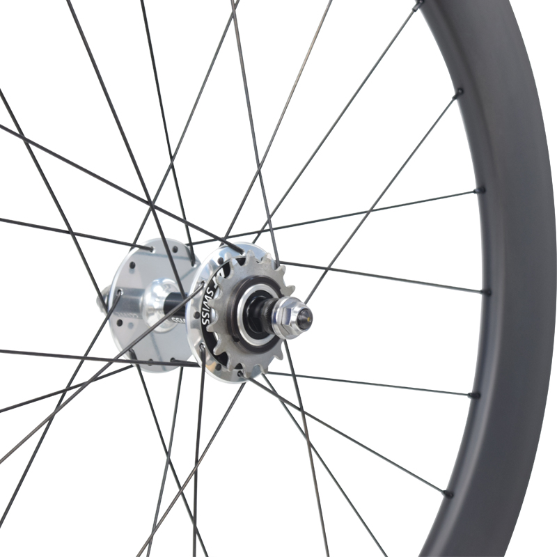 high section track bicycle wheelset