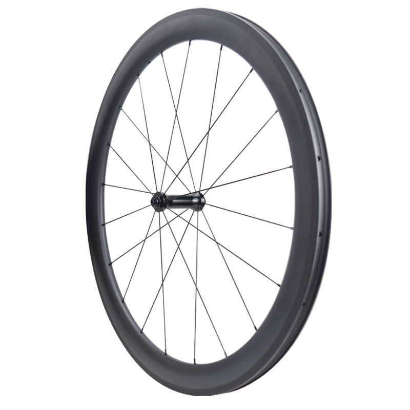 Carbon aero rim brake wheelset