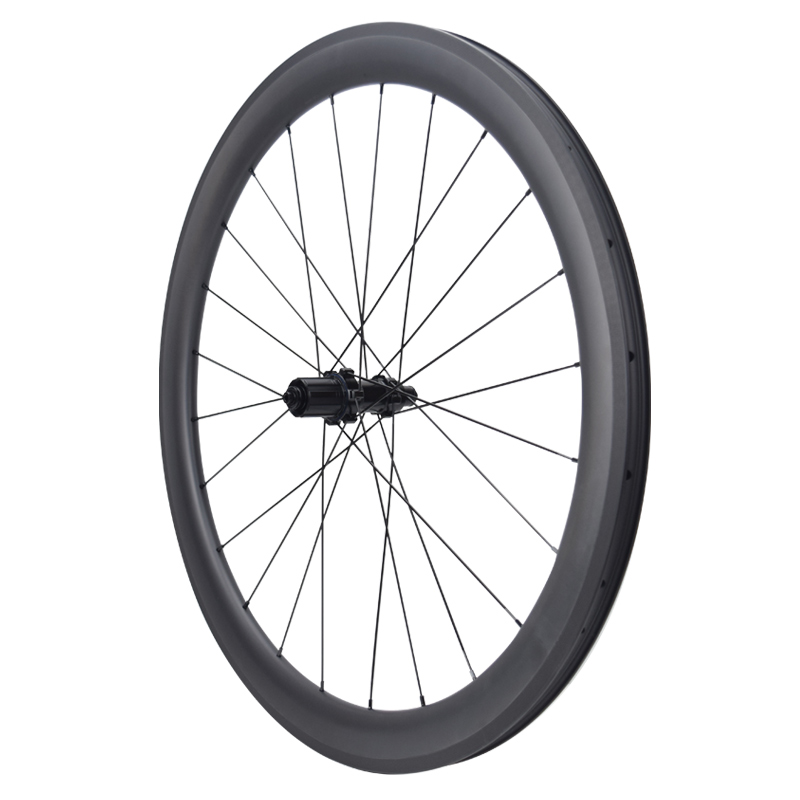 Road carbon brake wheelset