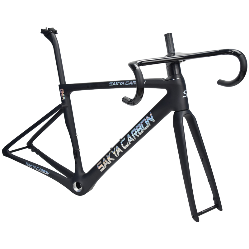 Road bicycle carbon frame
