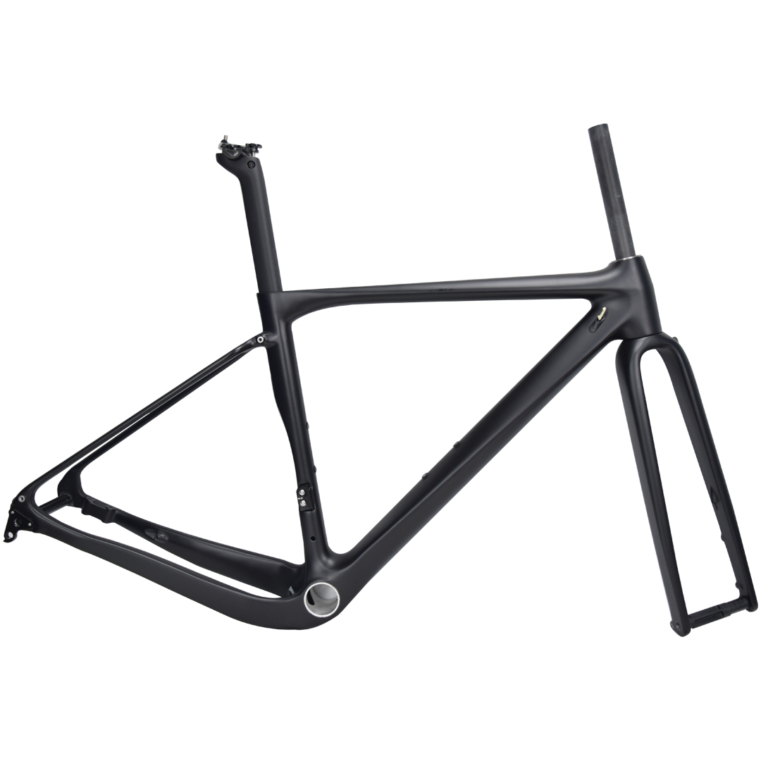 Carbon frame road bicycle