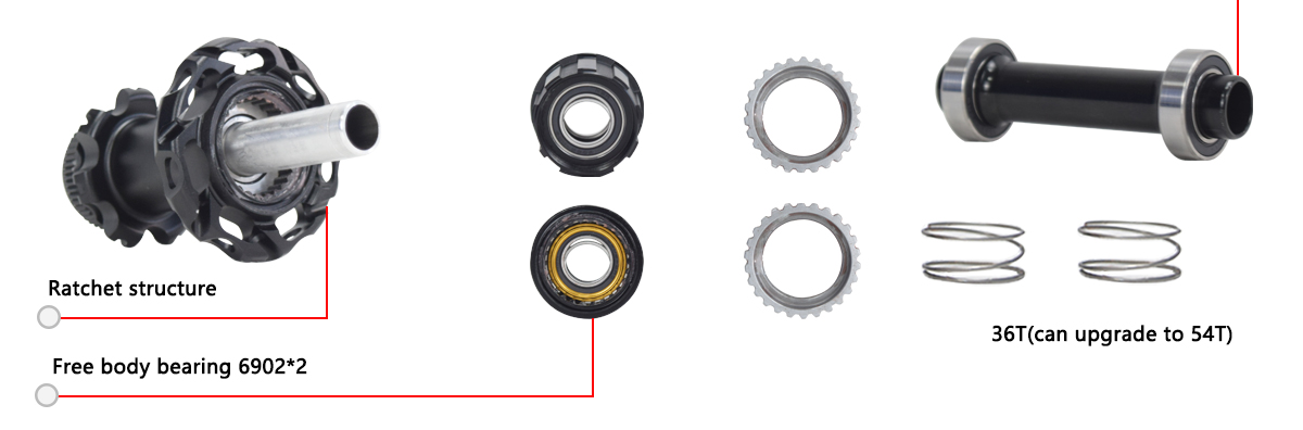Disc Brake Hubs: Precision Bearings & Efficiency